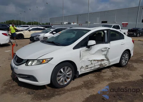 2013 Honda Civic Ex z USA, uszkodzony, nr VIN 19XFB2F85DE003227
